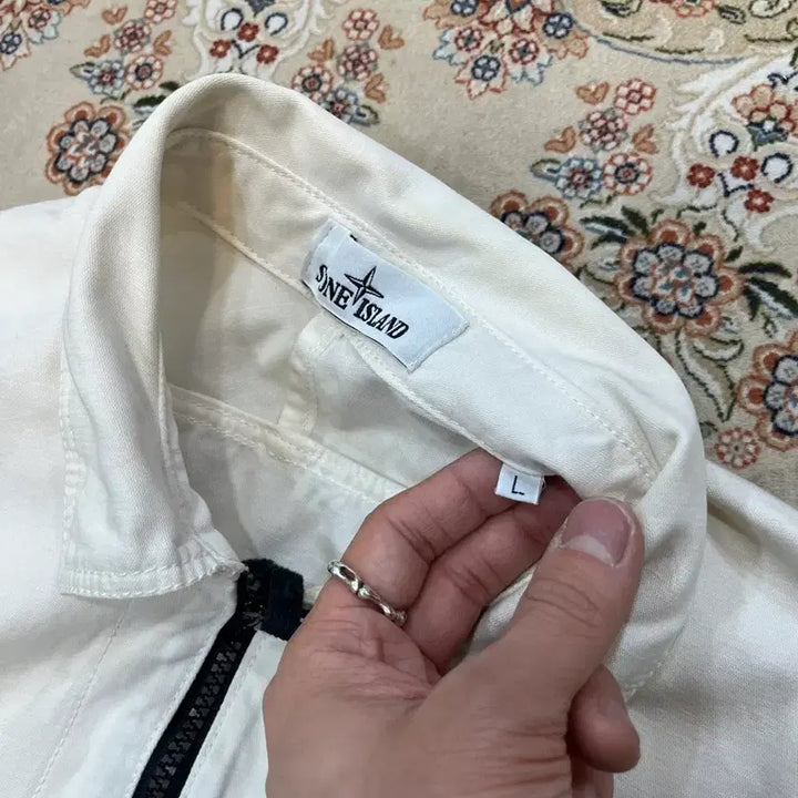 [BUNJANG] Stone Island Brushed Cotton Overshirt / 스톤아일랜드 브러쉬드 코튼 오버셔츠