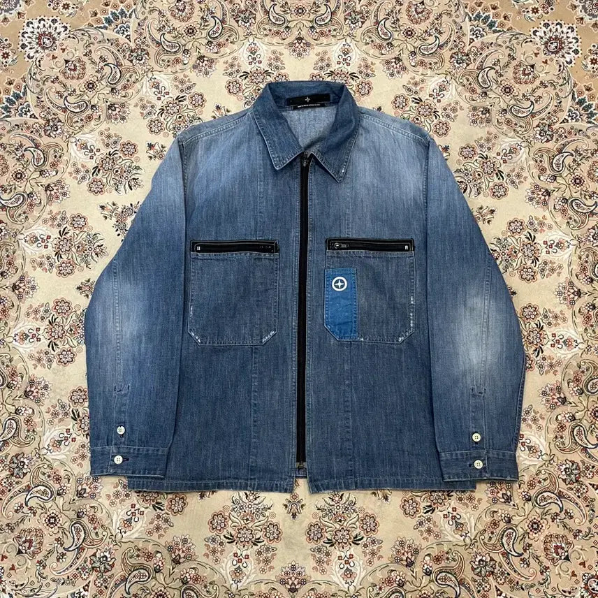 [SOLD OUT] 05ss 스톤아일랜드 데님 오버셔츠