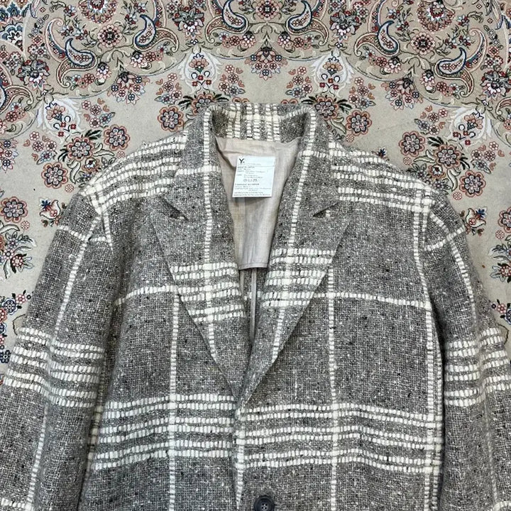 [BUNJANG] Yohji Yamamoto Tweed Blazer / 요지야마모토 ys 트위드 블레이저