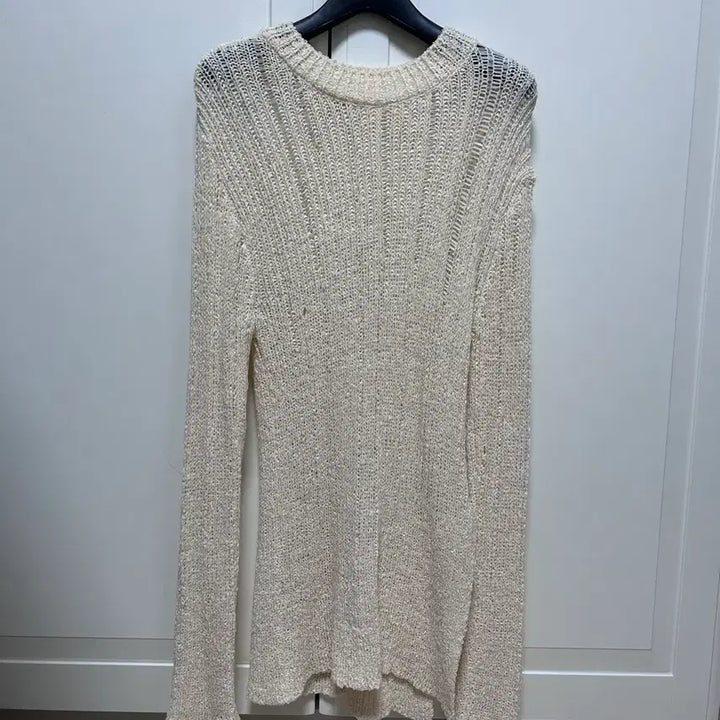 [BUNJANG] Arvo Sheer Knit Pullover / [새] 아르보 그물 시스루 니트 풀오버