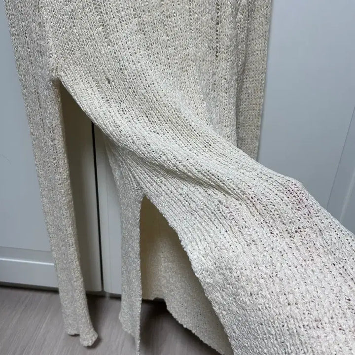 [BUNJANG] Arvo Sheer Knit Pullover / [새] 아르보 그물 시스루 니트 풀오버