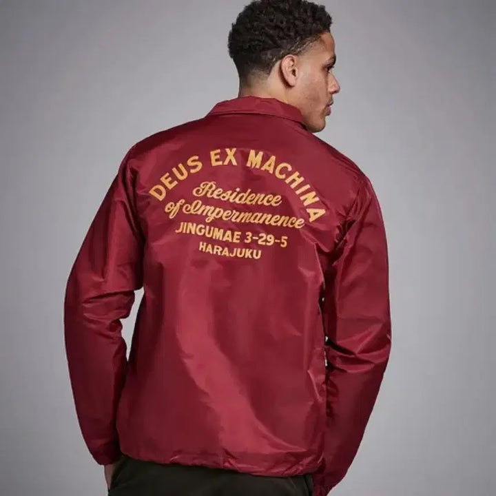 [SOLD OUT] DEUS(데우스), 코치 자켓(도쿄, RUMBA RED), M
