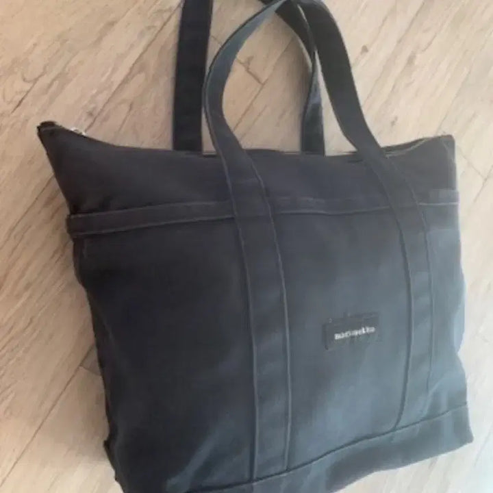 [BUNJANG] Marimekko Black Tote Bag / 마리메꼬 블랙 쇼퍼백 토트백