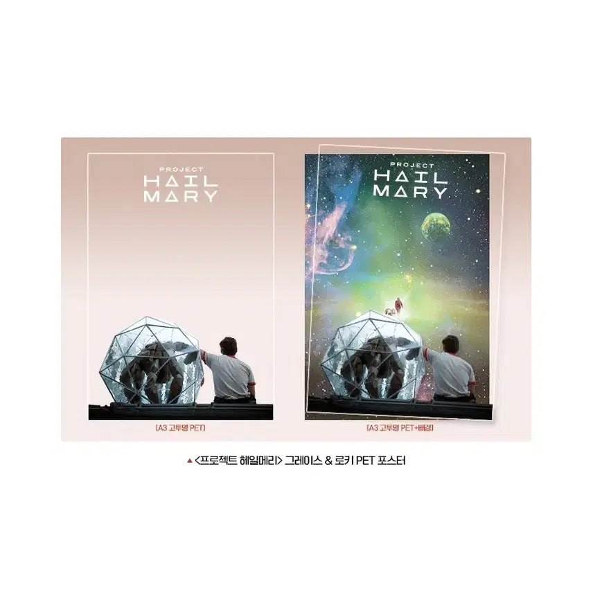[BUNJANG] Project Hail Mary PET Poster Loki Grace 3rd Week Weekend Exclusive / 프로젝트 헤일메리 PET 포스터 로키 그레이스 3주차 주말 특전