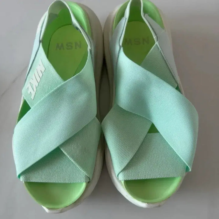 [BUNJANG] Nike Cross Sandals Mint Women&