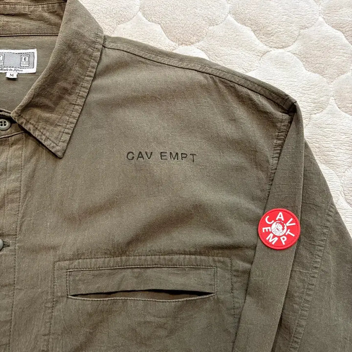 [BUNJANG] Cav Empt Military Shirt Jacket / [M] 23SS 카브엠트 밀리터리 셔츠 자켓