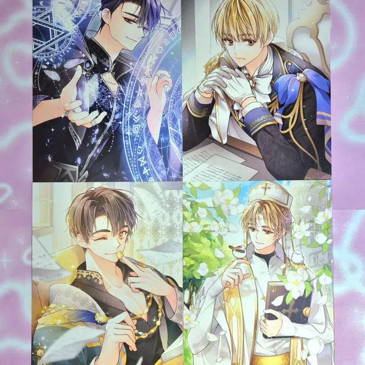[SOLD OUT] 레이카님 로판 엽서 / 데못죽 테스타 굿즈 박문대 청려