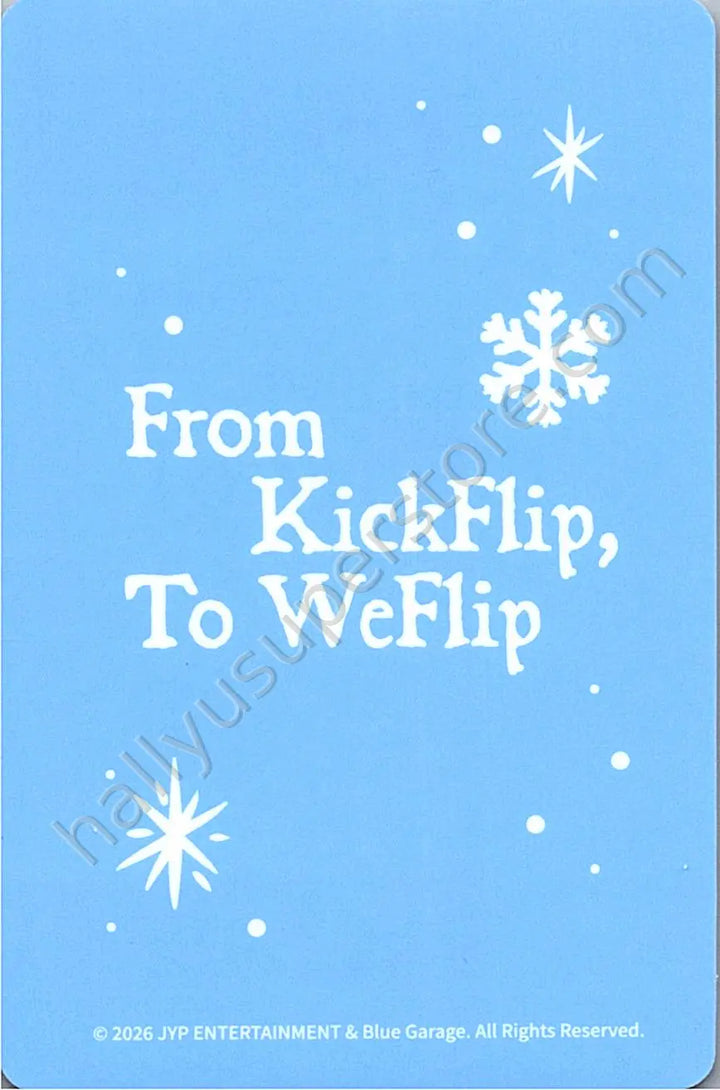 KickFlip - Minje - From KickFlip to WeFlip, 1st Fan Concert merch photocard trading card set