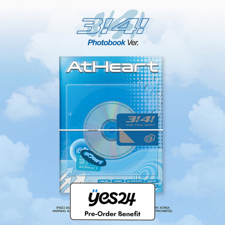 [Pre-Order] AtHeart - Single Album 3!4! (Photobook  Ver.) + Pre-Order Benefit (Choose Version)