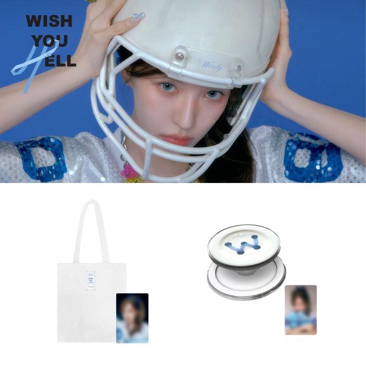 Wendy (of Red Velvet) - [Wish You Hell] Official MD (Eco Bag, Magsafe Smart Tok) - HALLYUSUPERSTORE
