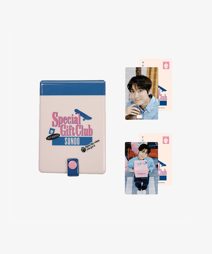[In Stock MD] Sunoo (Of Enhypen) "Special Gift Club" - Official MD [MINI PHOTO CARD BINDER] - HALLYUSUPERSTORE