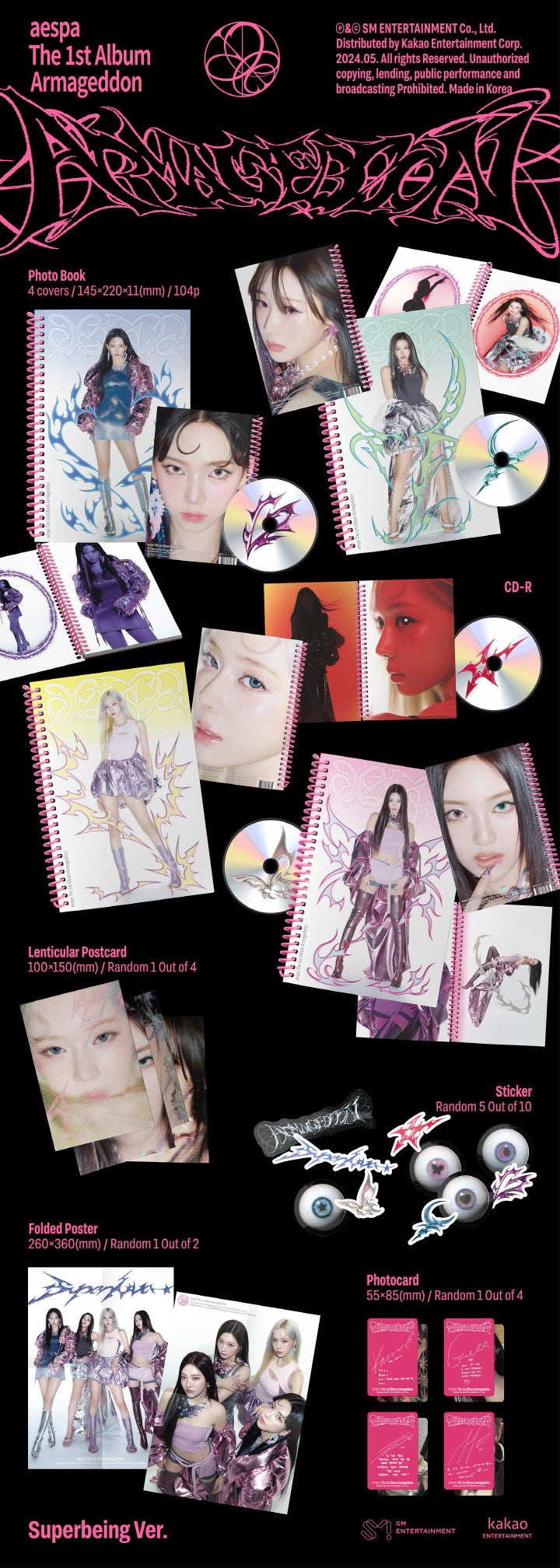 [SOLD OUT] 에스파 (aespa) - 정규 1집 [ARMAGEDDON] (Superbeing Ver.)