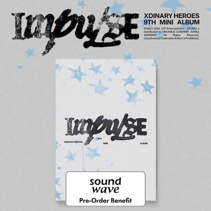 [Pre-Order] Xdinary Heroes - 9th Mini Album [IMPULSE] (POSTCARD BOOK Ver.) + Pre-Order Benefit (Choose Version)