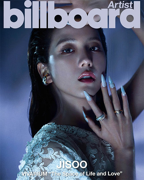 JISOO (of Blackpink)- Billboard Artist (A,B,C,D Version Choose) + Postcard Benefit
