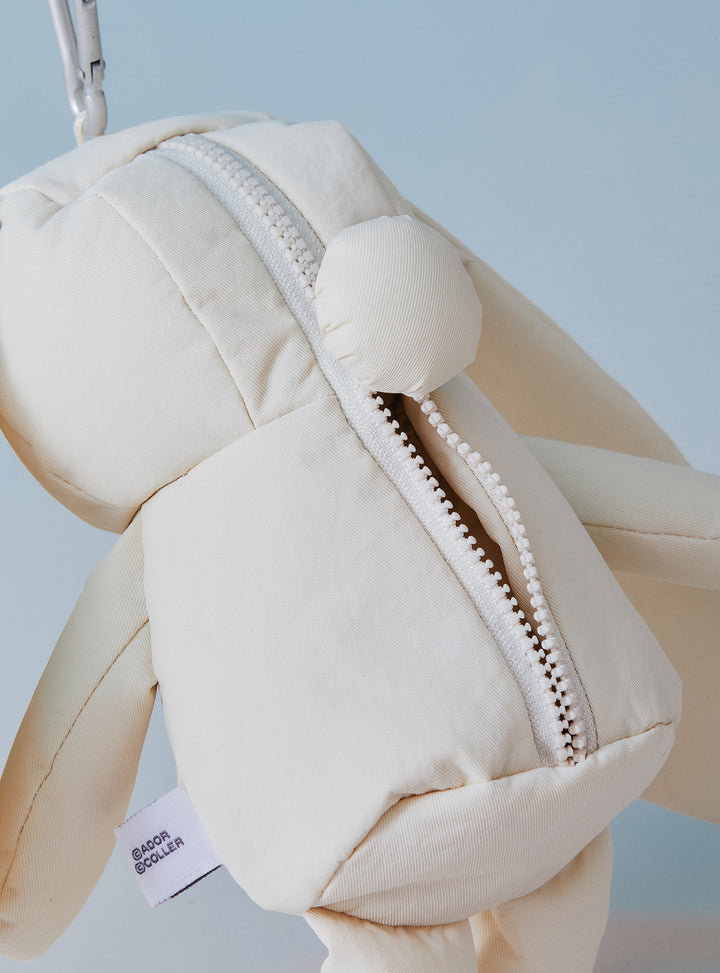 NJ x Coller Rabbit Pouch (WHITE)