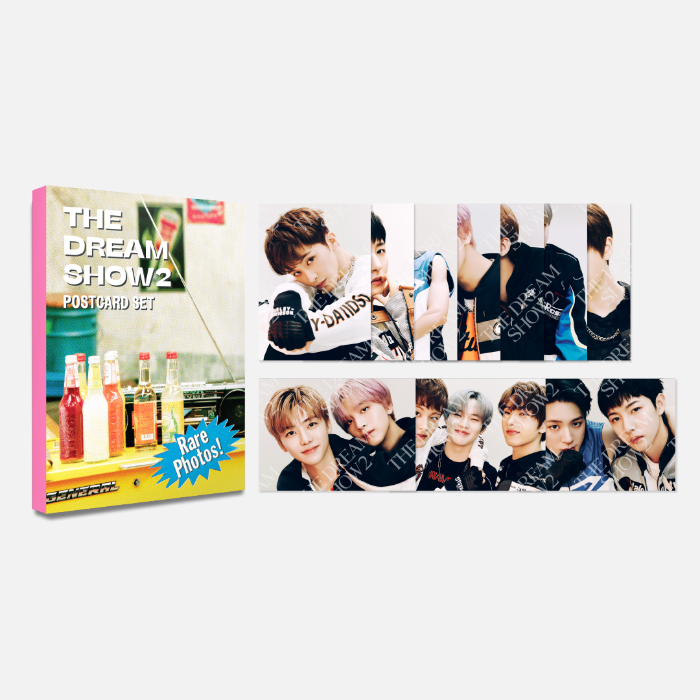 NCT Dream Tour - "The Dream Show 2 : In Your Dream" Official MD (Slogan, Badge, Postcard Set) - HALLYUSUPERSTORE