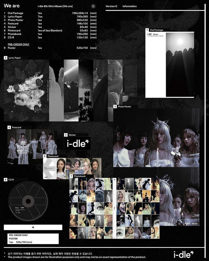 [B2B]  (G)I-DLE - 8th Mini Album [We are] / i-dle (아이들) - 미니 8집 [We are]