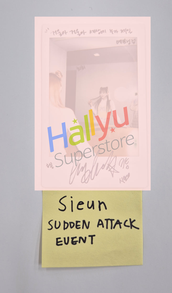 Sieun (of StayC) - Hand Autographed(Signed) Polaroid [26.02.19]