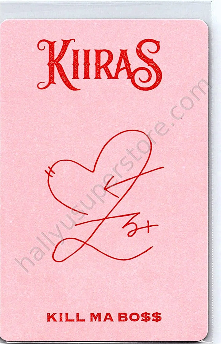 Kiiras - Kurumi - Kill Ma Bo$$ ace version album photocard korean album