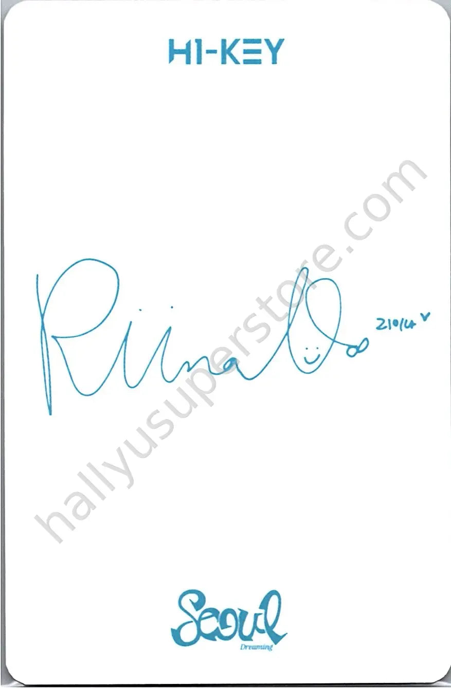 H1-KEY - Riina - Seoul Dreaming