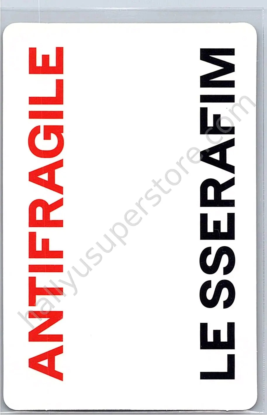 LE SSERAFIM - Unit - Kazuha &amp; Sakura - ANTIFRAGILE Album album photocard compact version