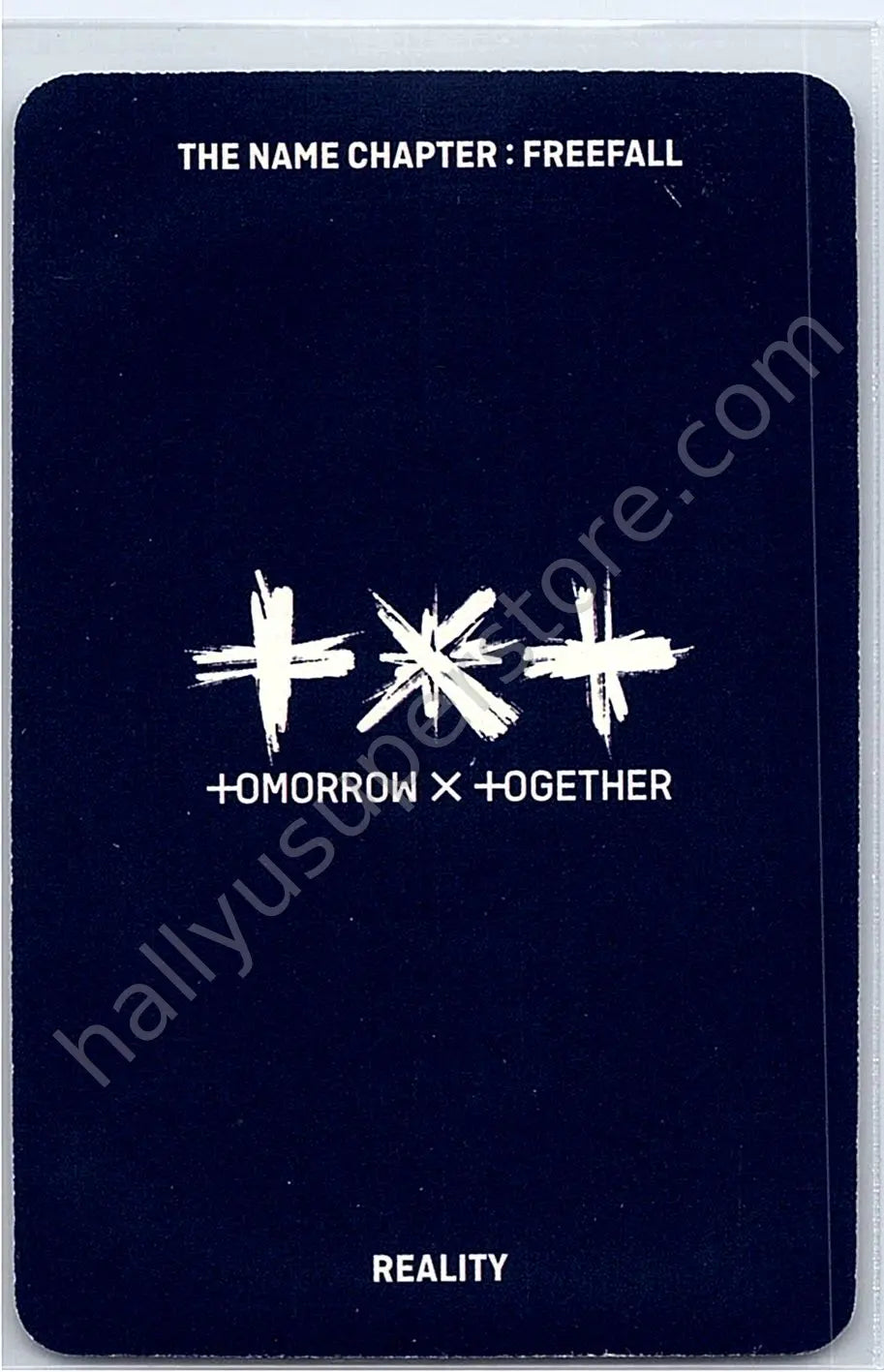 TOMORROW X TOGETHER - Soobin - The Name Chapter: Freefall album photocard reality version