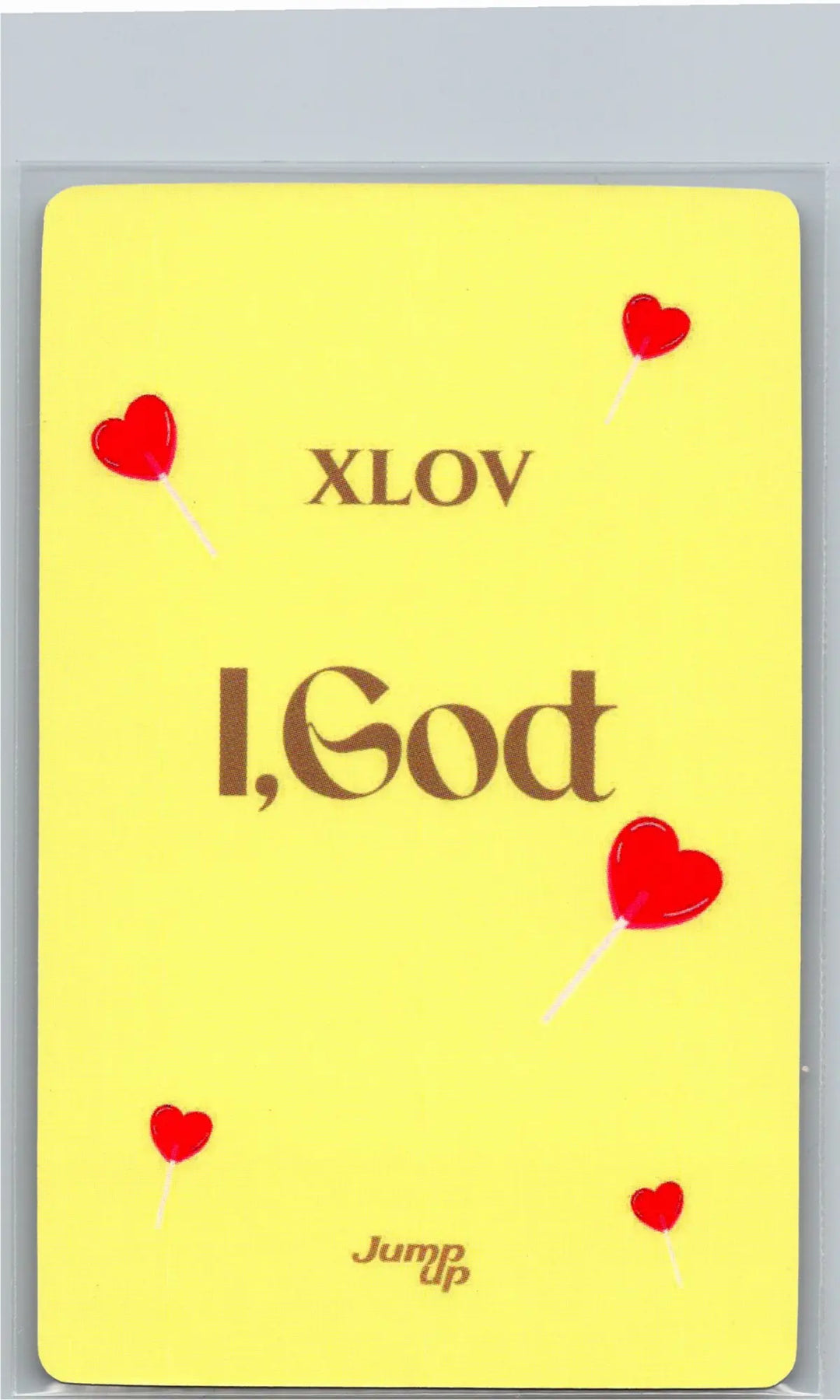 XLOV "I,God"- Jump UP Fansign Event Photocard R2 [26.07.01]