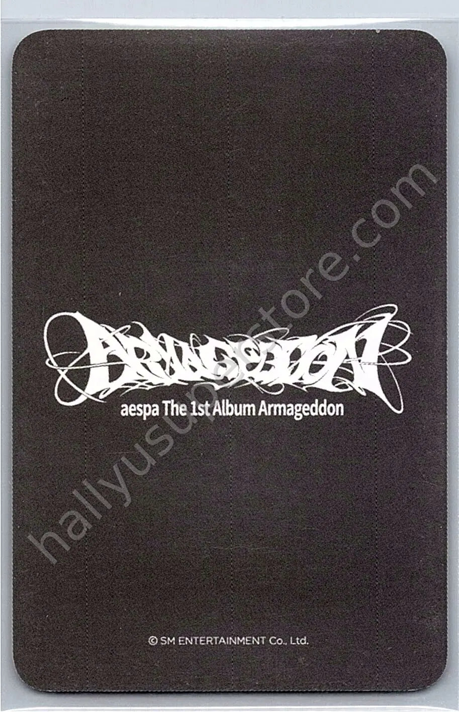 aespa - Winter - Armageddon pob (pre-order benefit) withmuu