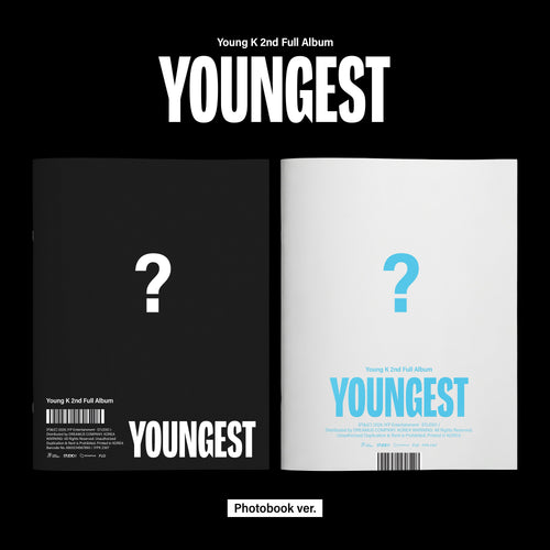 [DAY6] YOUNG K 2nd Full Album YOUNGEST (Photobook ver.)