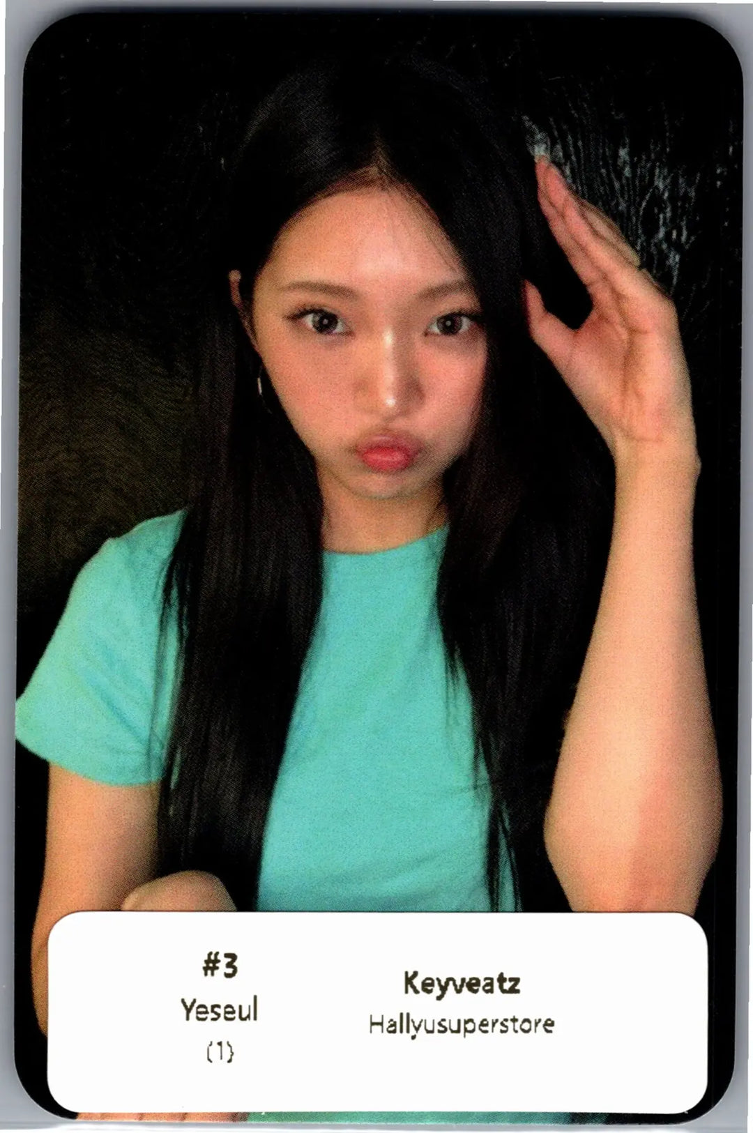 Keyveatz "OXY_GEN" - Naturally Music Fansign Event Photocard [26.08.24]