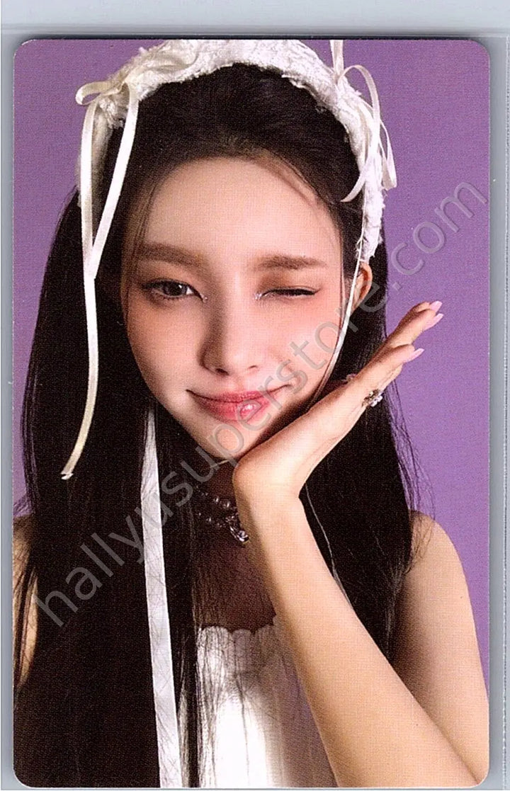 ILLIT - Yunah - SUPER REAL ME album photocard photocard set weverse album version