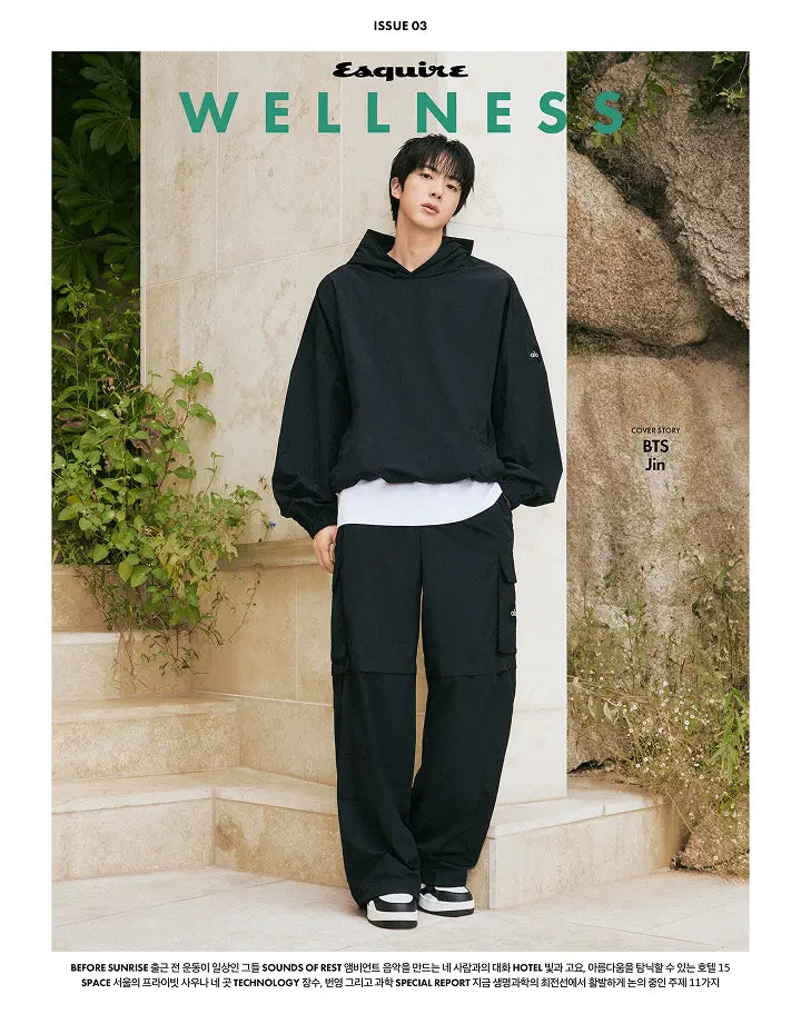 [Pre-Order] JIN(of BTS) - Esquire WELLNESS 2026.10 (Choose Version)