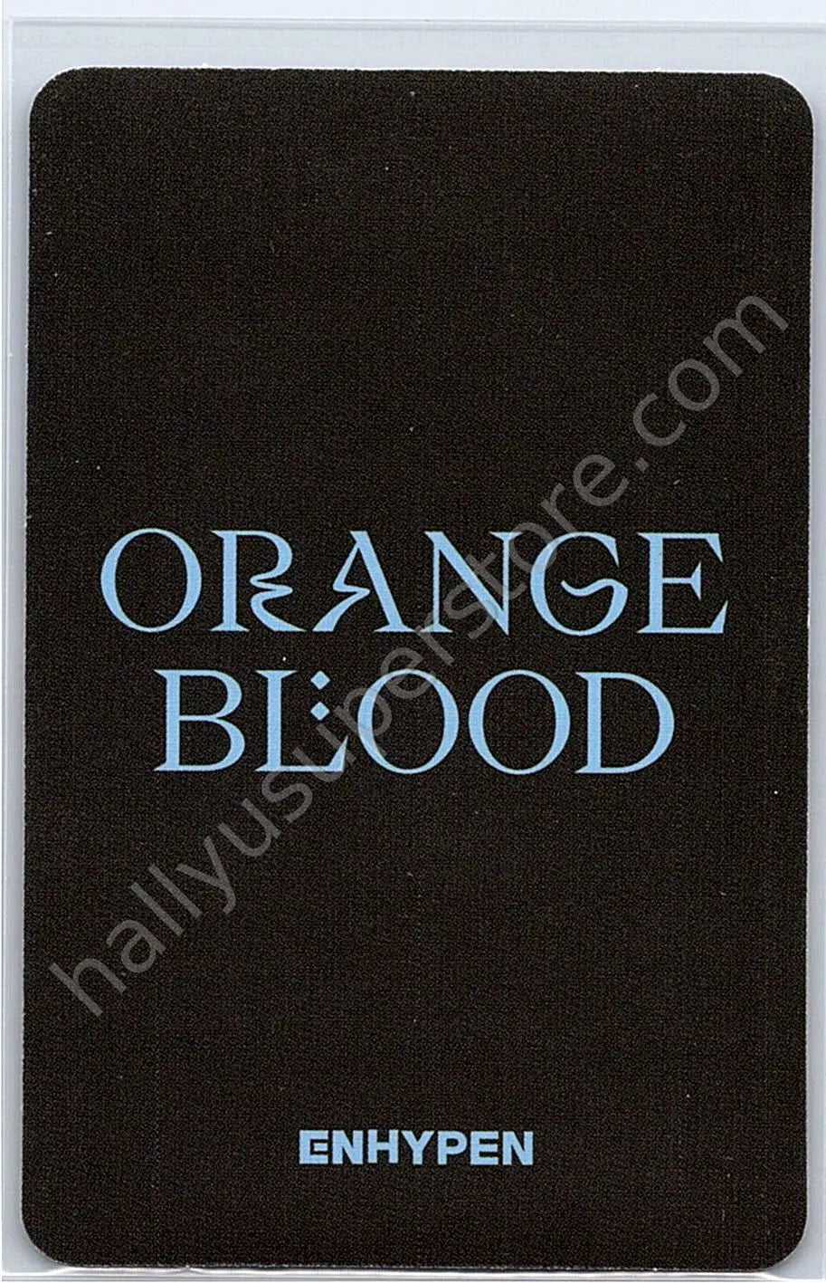 ENHYPEN - Jay - ORANGE BLOOD Album kpopmerch pre-order benefit (pob)