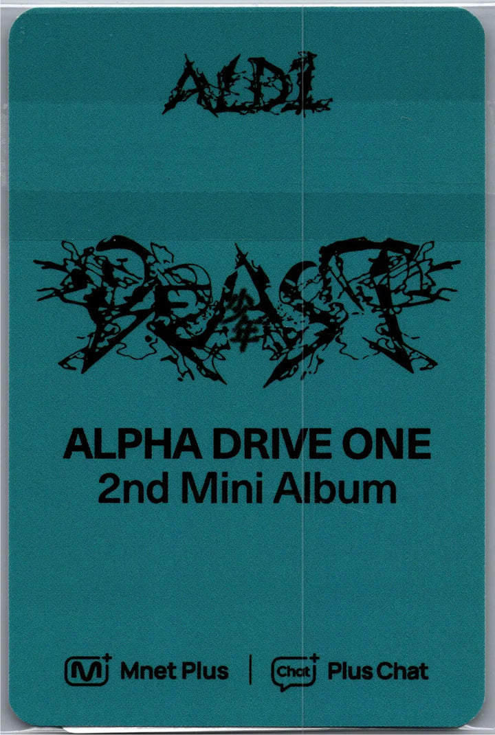ALPHA DRIVE ONE "UNBREAKABLE : 少年BEAST" - Mnet Plus Pre-Order Benefit Photocards (Hissing Ver.) [26.08.31]