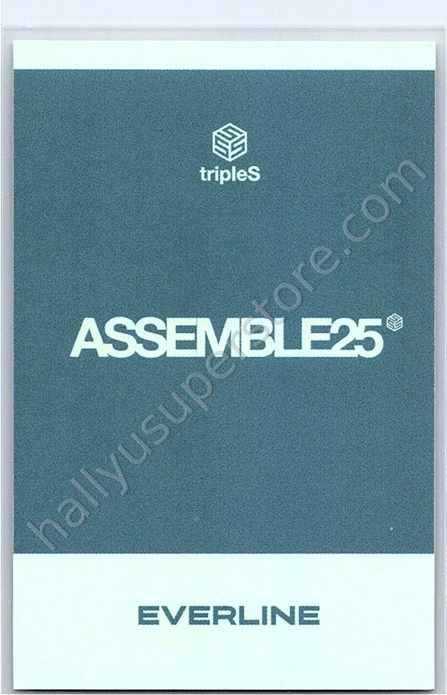 tripleS - Nien - Assemble25 everline fansign polaroid round 5