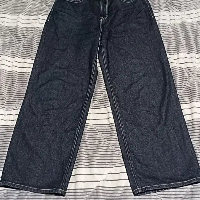 [BUNJANG] Spao Wide Jeans 32 inch / 스파오 와이드청바지 32인치 기장105