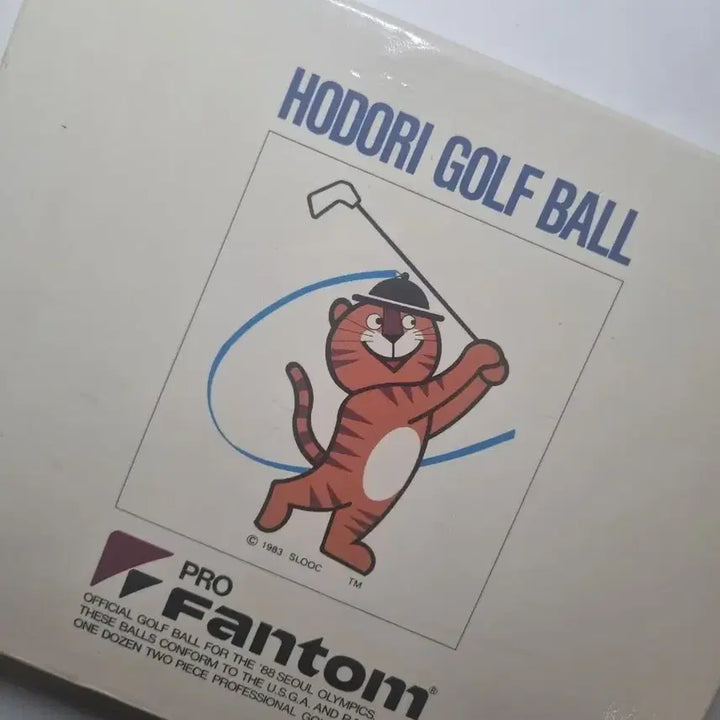 [BUNJANG] Seoul 1988 Olympics Hodori Golf Ball Set / 서울 88올림픽 호돌이 골프공