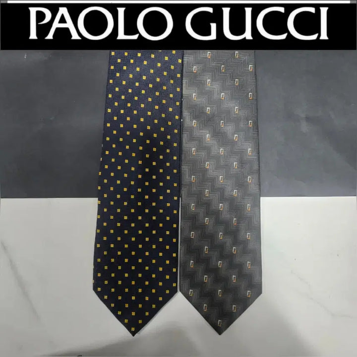 [BUNJANG] Paolo Gucci Tie Set / 넥타이(2장)1+1/파올로구찌
