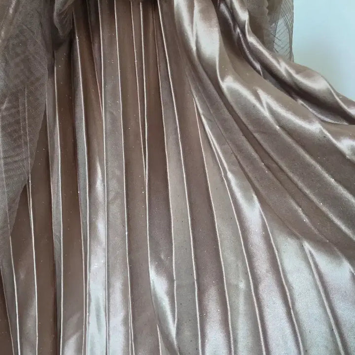 [BUNJANG] Chiffon Tiered Long Skirt Black/Beige / 쉬폰 캉캉 롱 스커트 블랙/베이지