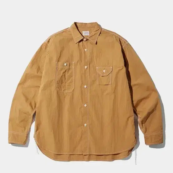 [SOLD OUT] 아웃스탠딩 cn 워크셔츠 머스타드 M