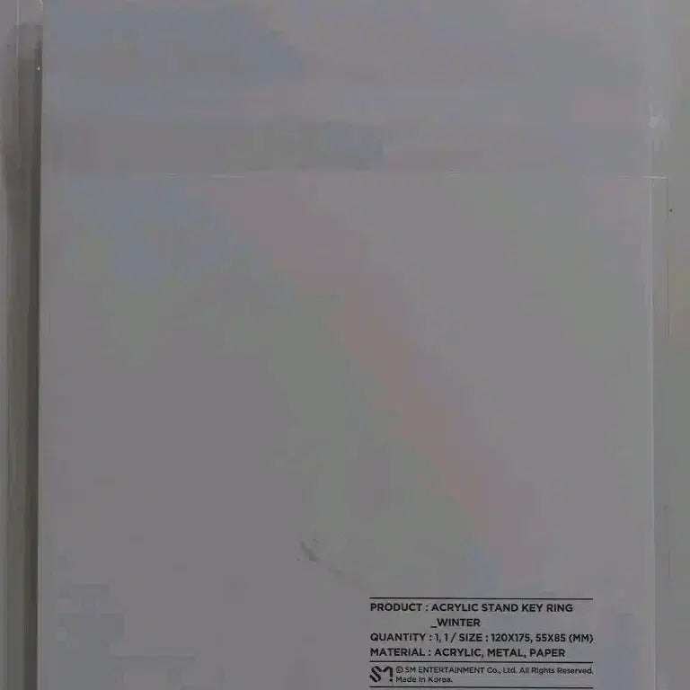 [SOLD OUT] 에스파 윈터 콘서트 굿즈 아크릴 스탠드