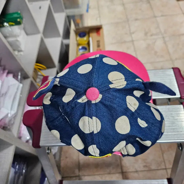 [BUNJANG] Superbound Dot Pattern Ball Cap / 슈퍼바운드 캡모자 핑크 도트