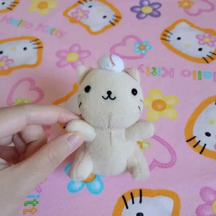 [BUNJANG] San-X Nyanko Dim Sum Plush Doll / 고전 산엑스 냥냥냥코 딤섬 인형