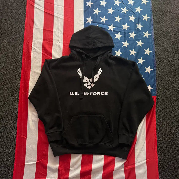 [BUNJANG] U.S. Air Force Sweat Hoodie / [L] military u.s air force 스웻 후드티셔츠