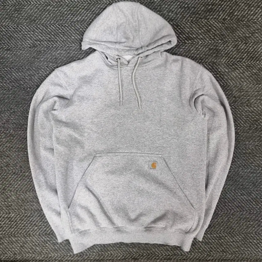 [BUNJANG] Carhartt Grey Oversized Hoodie / 칼하트 그레이 후드티 오버핏