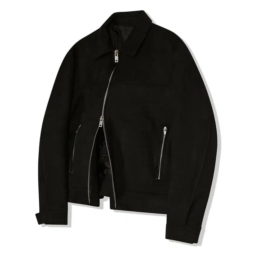 [SOLD OUT] (1회착용)아이러니포르노 바이커 스웨이드 자켓 M [정가 88,000원]