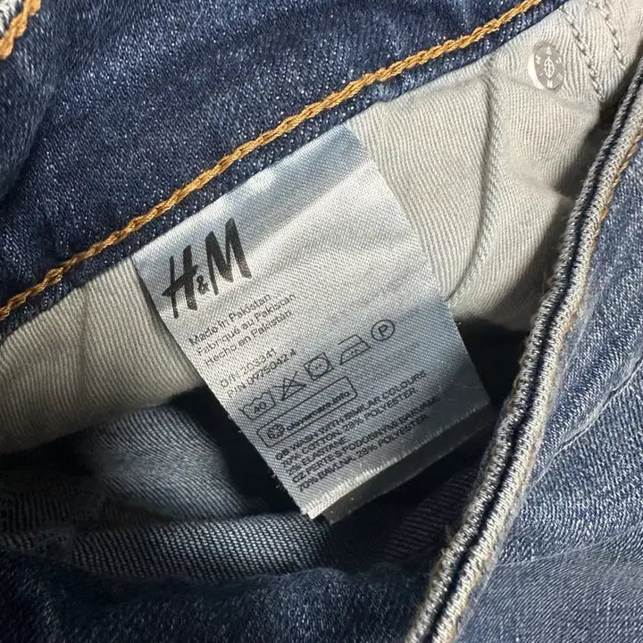 [BUNJANG] H&amp;M 스트레이트핏 중청 데님 30/30 / H&amp;M 스트레이트핏 중청 데님 30/30