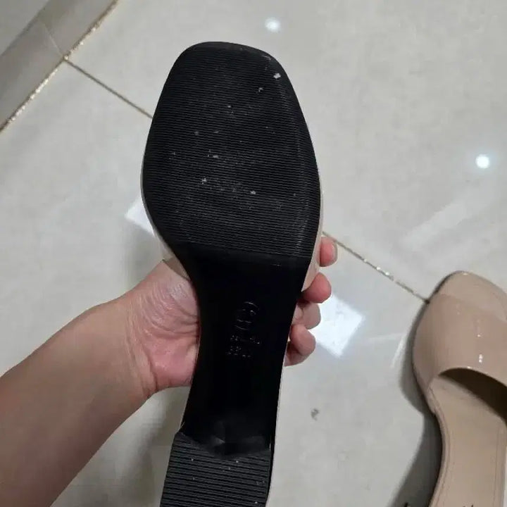 [BUNJANG] Chanel Enamel Sandals / 샤넬 에나멜 샌들