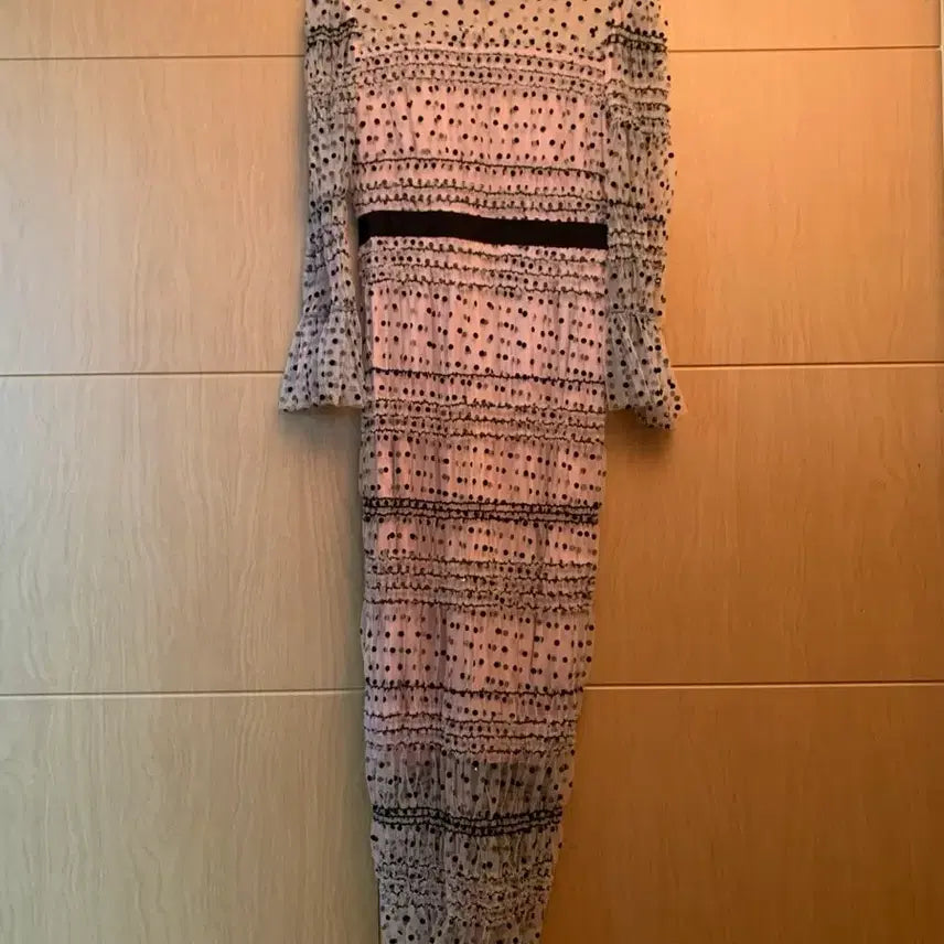 [BUNJANG] E.BLANC Dot See-through Dress / 에스블랑 도트 시스루 원피스