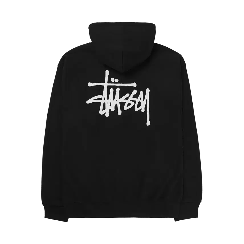 [BUNJANG] Stussy Basic Hoodie Black / 스투시 베이직 스투시 후드 블랙